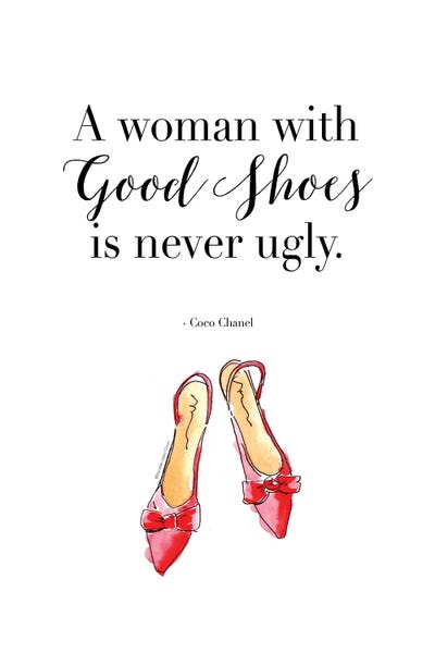 A Woman With Good Shoes