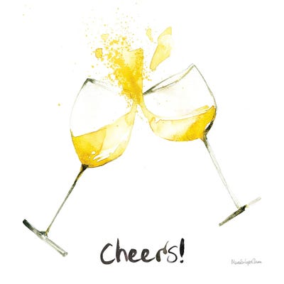 Pop The Cork VI by Mercedes Lopez Charro acrylic art print