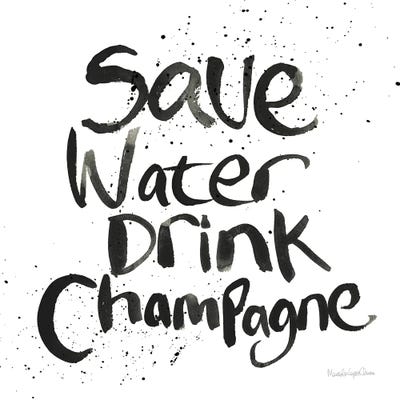 Pop The Cork XII by Mercedes Lopez Charro acrylic art print