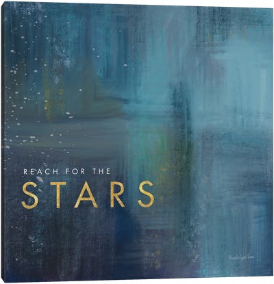 Reach For The Stars Canvas Art Print - Determination Art