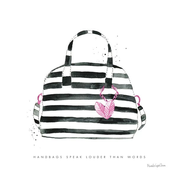 Bags & Purses: Glitz and Glam IX Pink by Mercedes Lopez Charro