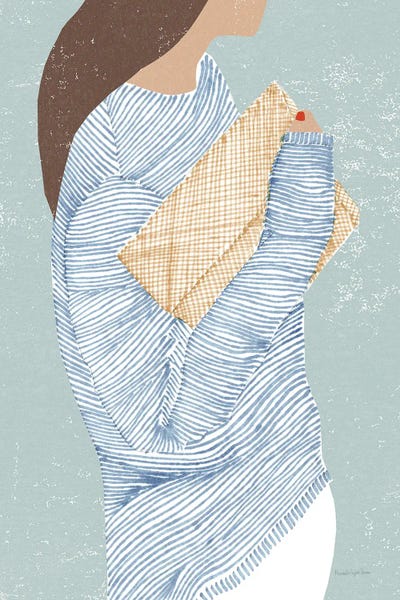 Stripes: Striped I by Mercedes Lopez Charro