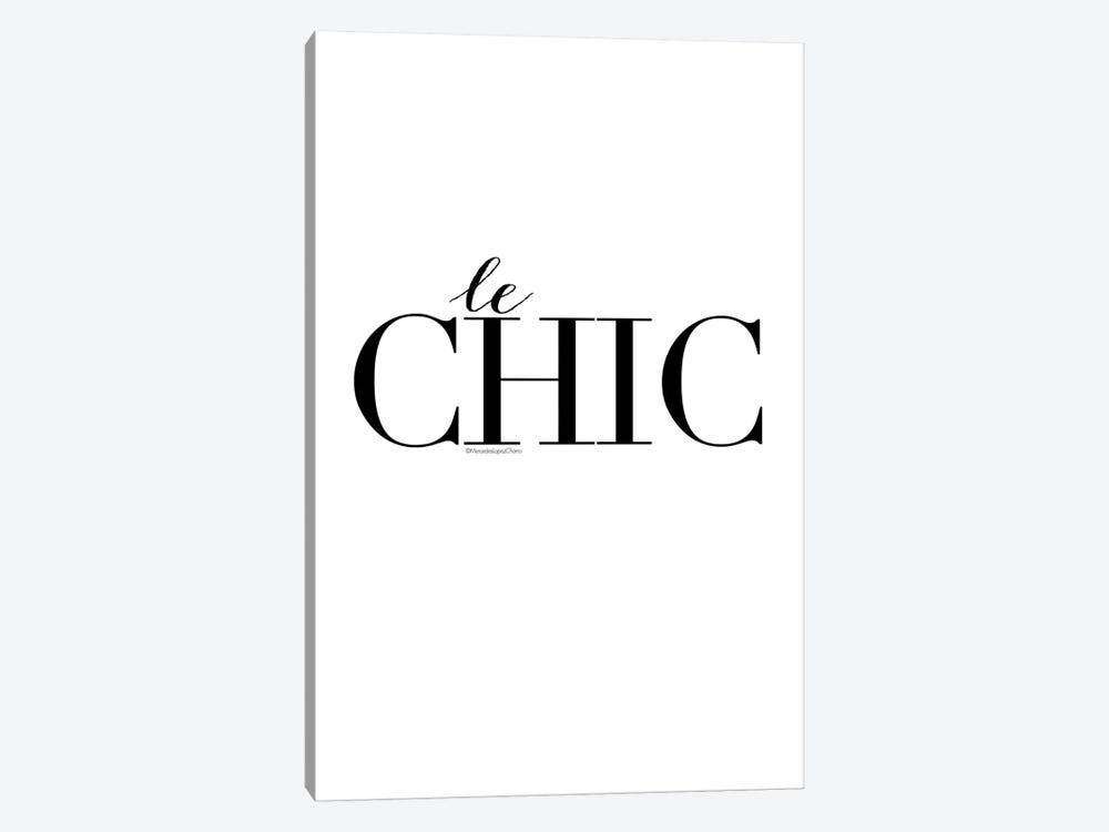 Le Chic by Mercedes Lopez Charro 1-piece Canvas Art Print