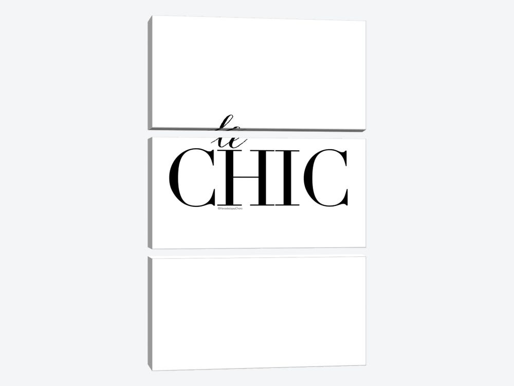 Le Chic by Mercedes Lopez Charro 3-piece Art Print