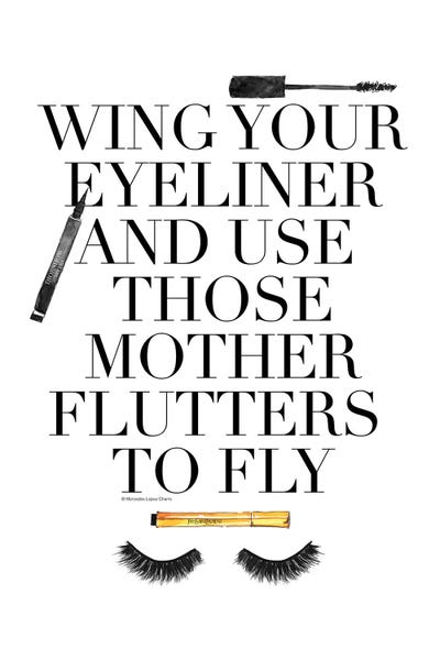 Mother Flutters by Mercedes Lopez Charro canvas print