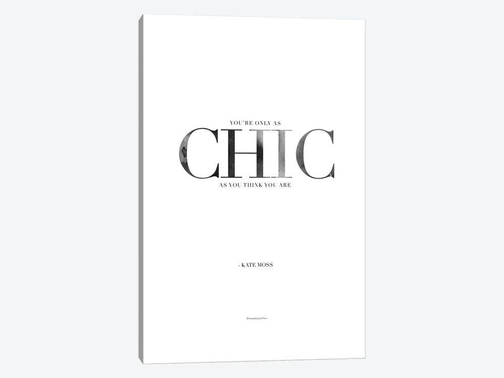 Only As Chic by Mercedes Lopez Charro 1-piece Art Print