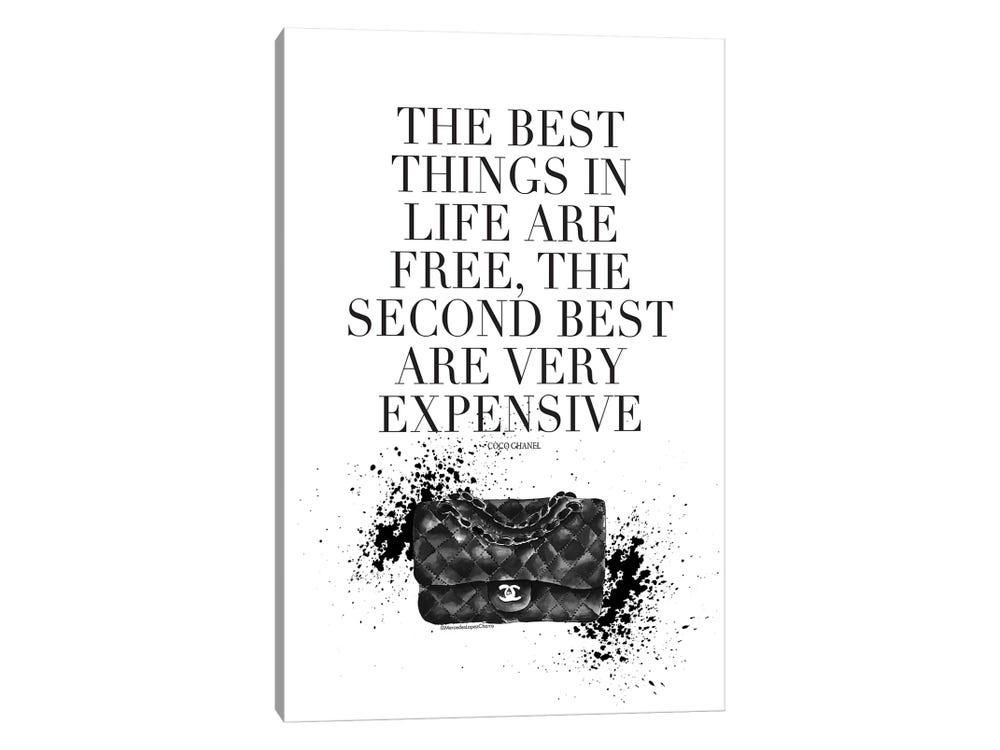 The Best Things Coco Canvas Print Wall Art by Mercedes Lopez Charro