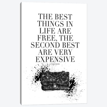 The Best Things Coco Canvas Print #MLC57} by Mercedes Lopez Charro Canvas Print