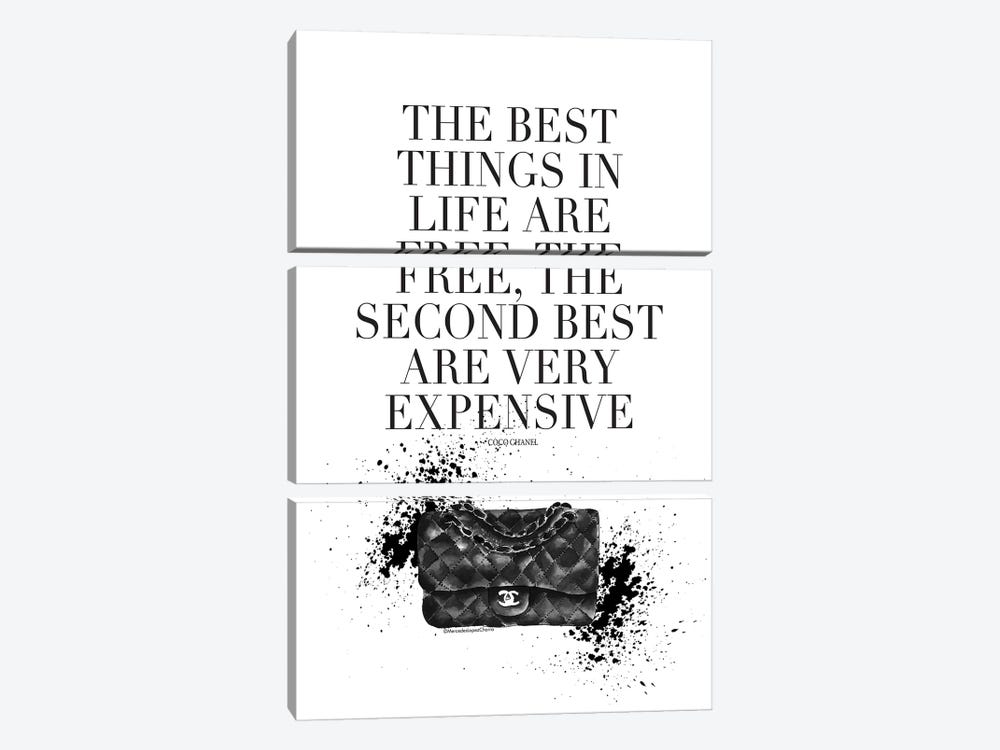 The Best Things Coco by Mercedes Lopez Charro 3-piece Canvas Artwork