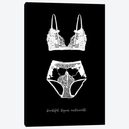 Underwear Invert Canvas Print #MLC58} by Mercedes Lopez Charro Canvas Art