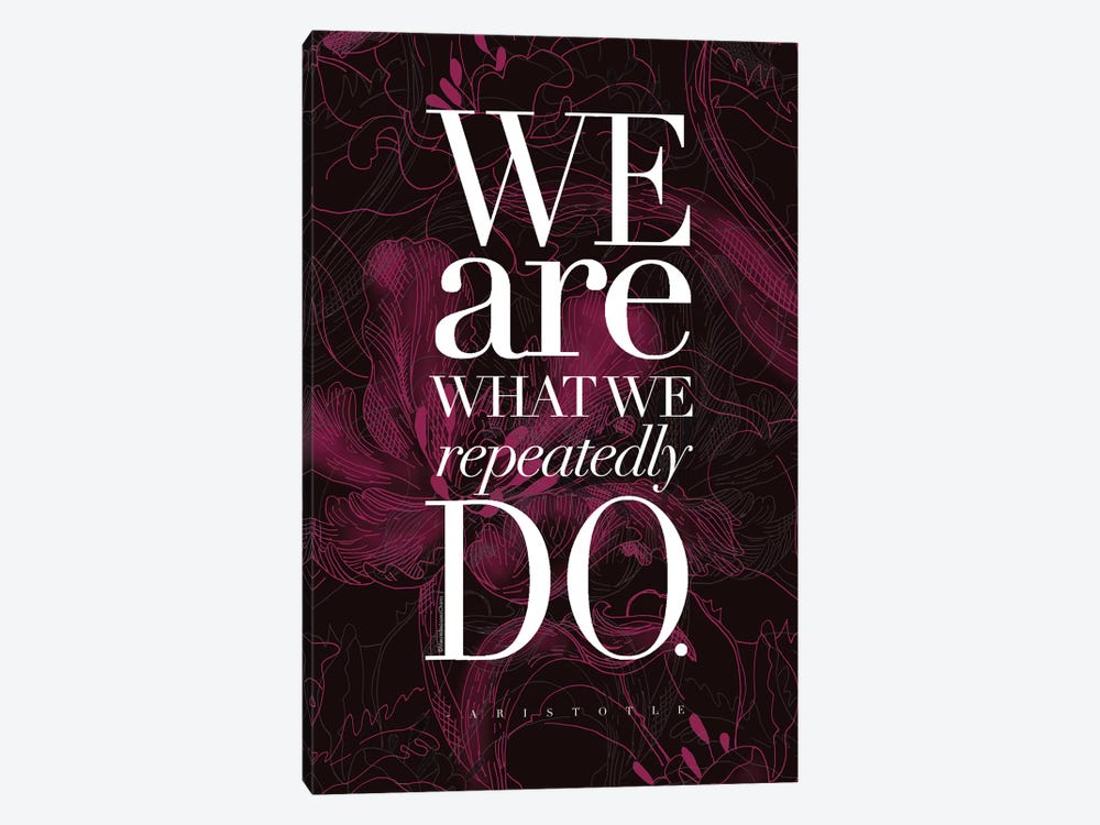 We Are What by Mercedes Lopez Charro 1-piece Canvas Wall Art