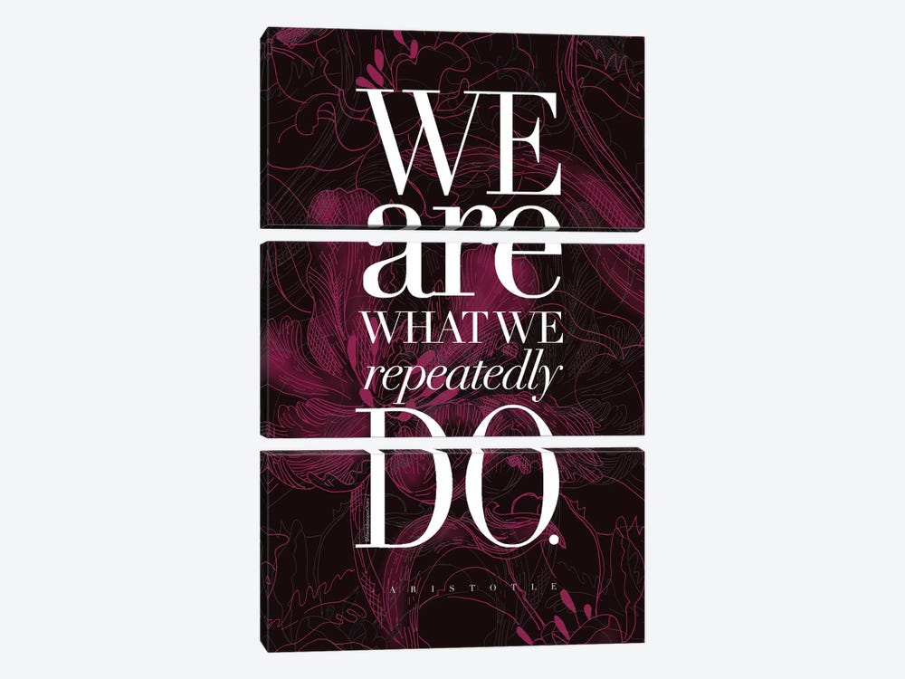 We Are What by Mercedes Lopez Charro 3-piece Canvas Wall Art