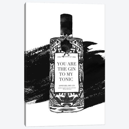 Gin To My Tonic Canvas Print #MLC66} by Mercedes Lopez Charro Canvas Wall Art