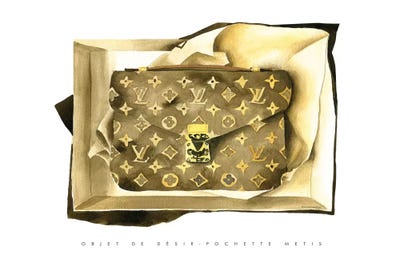 louis vuitton bag gold