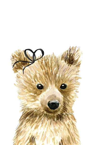 Bears: Bear With Bow by Mercedes Lopez Charro