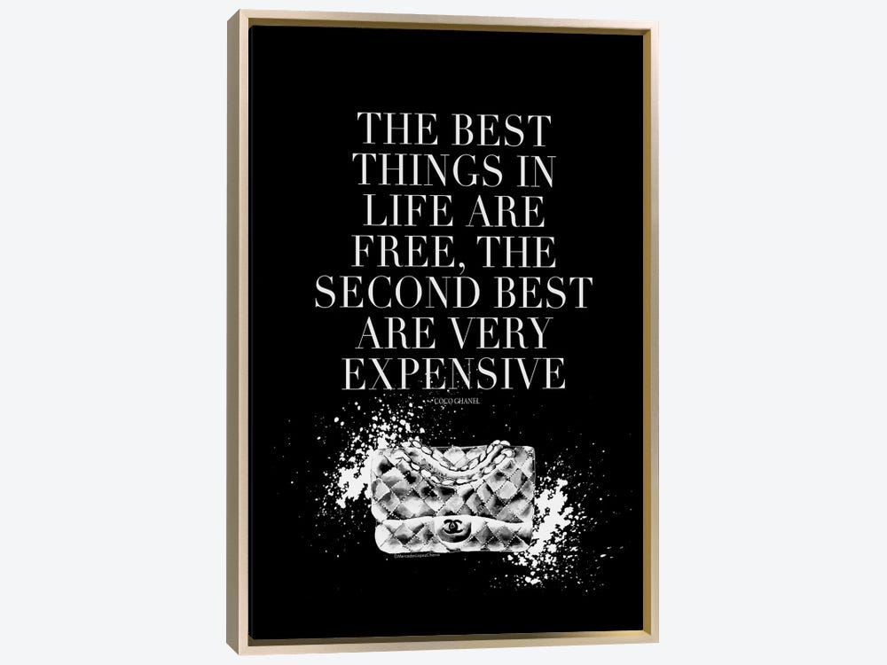 Best Things Canvas Wall Art by Mercedes Lopez Charro