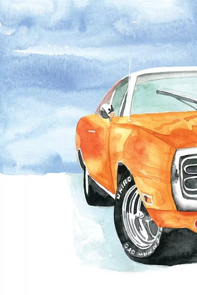 Dodge: Classic Dodge Car by Mercedes Lopez Charro