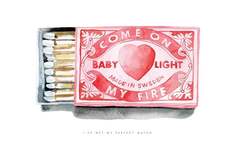 I've Found My Perfect Match by Mercedes Lopez Charro wall art