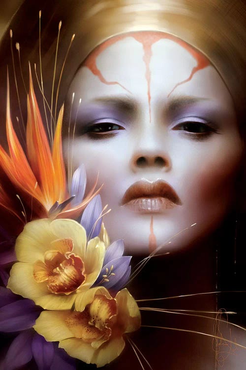 Again by Melanie Delon canvas print