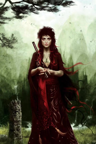 All My Hate by Melanie Delon canvas print