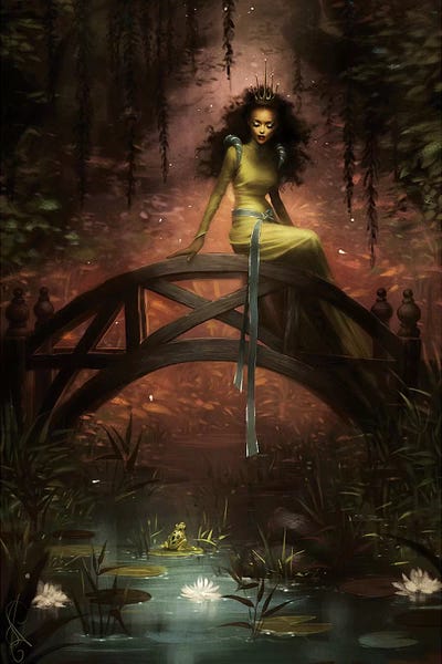 Water Lilies: The Frog Prince by Melanie Delon