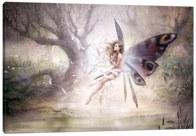 Amelia Canvas Art Print - Mythical Creature Art