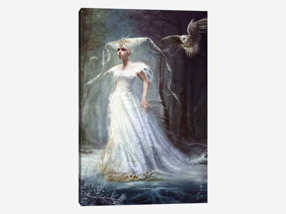 Ghost Of Winterland by Melanie Delon 1-piece Art Print