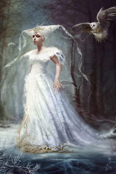 Goth Art: Ghost Of Winterland by Melanie Delon