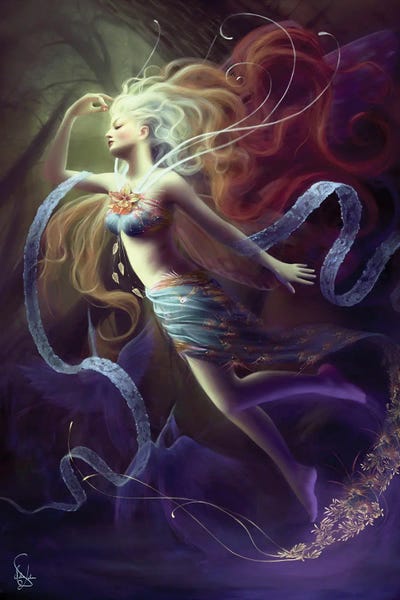 Goth Art: Lux Aeterna by Melanie Delon