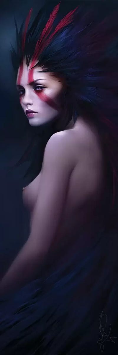 Black Swan by Melanie Delon framed canvas print