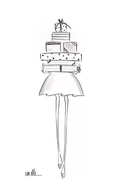 Black & White Drawings & Illustrations: For You by Em Elle