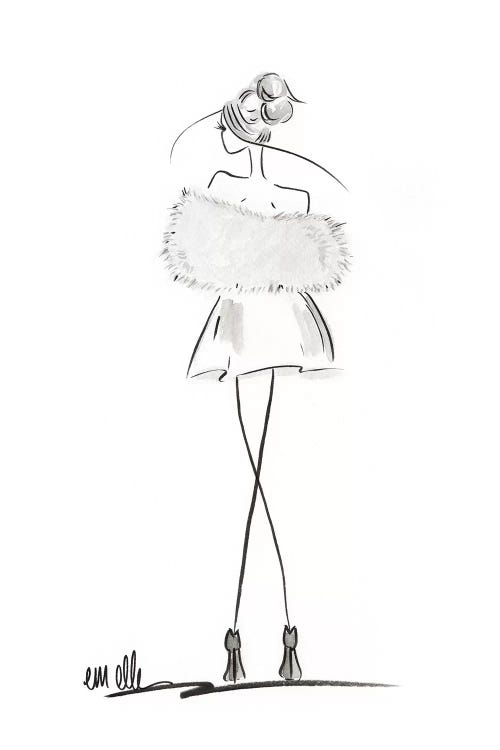 Glamour by Em Elle  canvas print