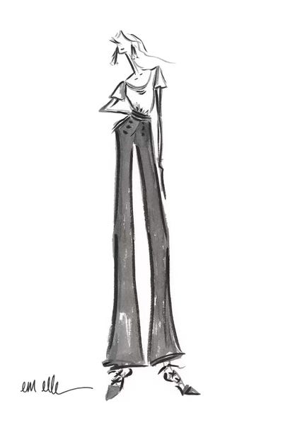 Women's Pants: I’ve Got This by Em Elle