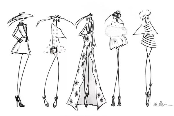 Black & White Minimalist Décor: The Lineup by Em Elle