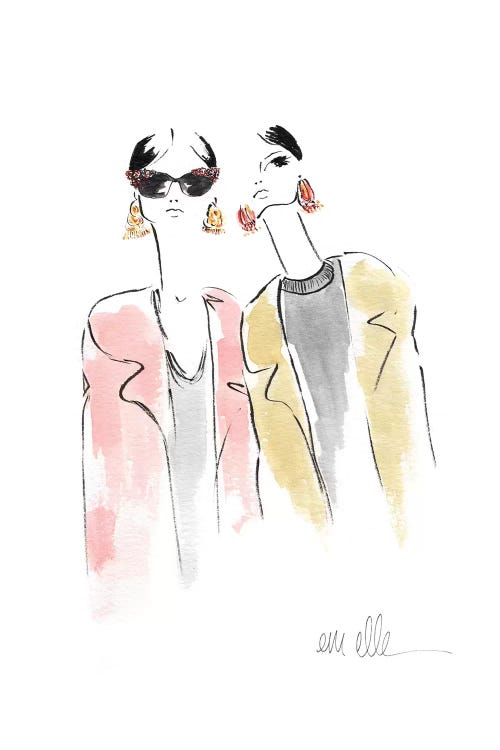 Backstage by Em Elle wall art