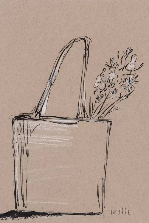 Tote by Em Elle wall art