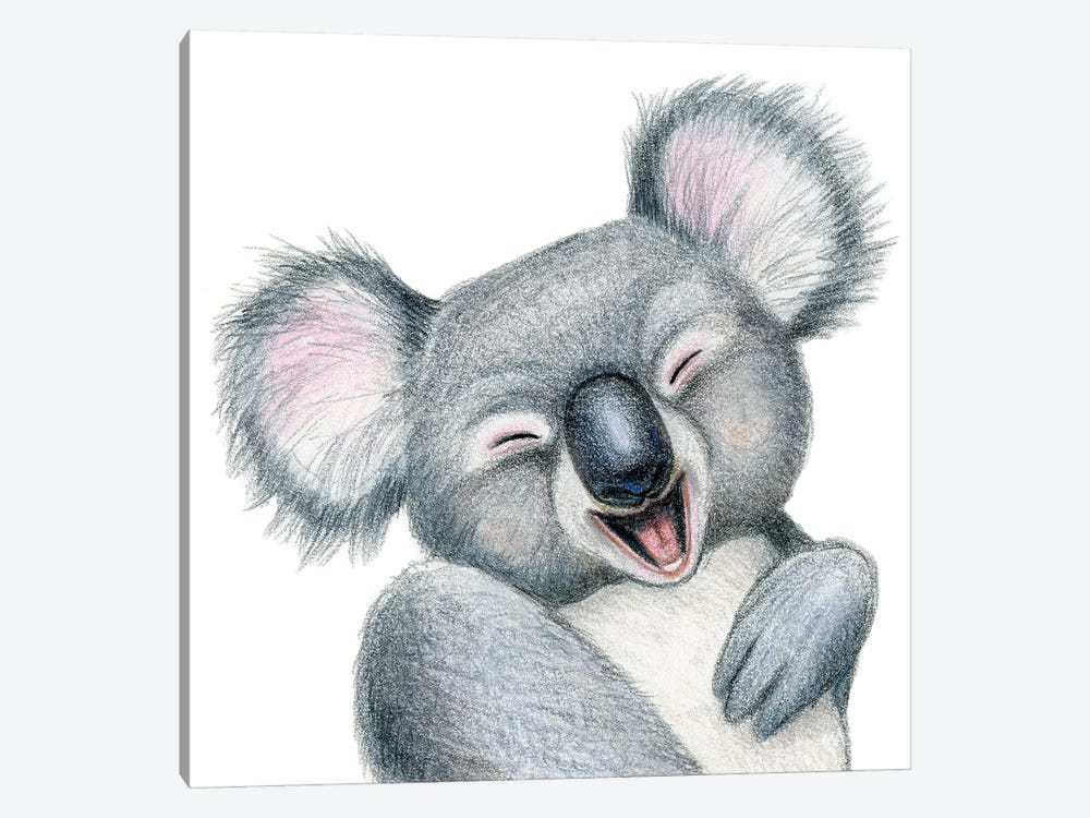 Koala by Miri Leshem-Pelly 1-piece Art Print