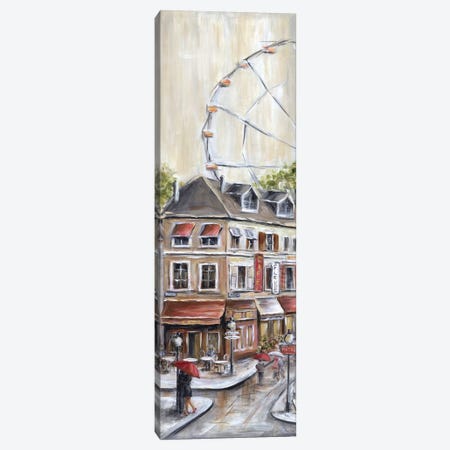 Paris Under the Ferris Wheel Canvas Print #MLN16} by Marilyn Dunlap Canvas Art