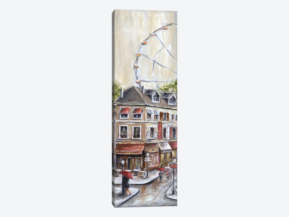 Paris Under the Ferris Wheel by Marilyn Dunlap 1-piece Canvas Art