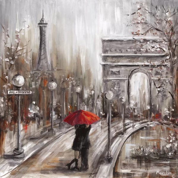 Towers: Rainy Embrace by Marilyn Dunlap