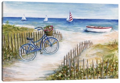 Beach Ride I Canvas Art Print