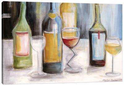 Wine Tasting Canvas Art Print