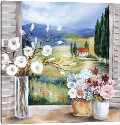 Afternoon in Tuscany Canvas Art Print
