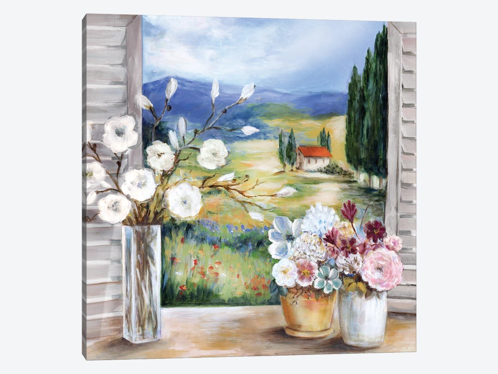Afternoon in Tuscany by Marilyn Dunlap 1-piece Canvas Print