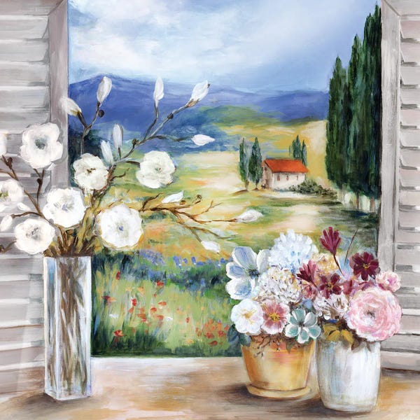 Tuscany: Afternoon in Tuscany by Marilyn Dunlap