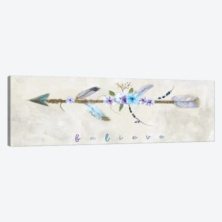 Boho Arrow I Canvas Print #MLN2} by Marilyn Dunlap Canvas Artwork