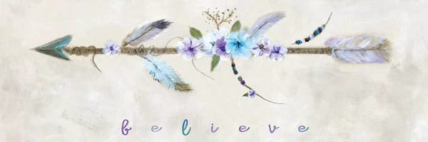 Arrows: Boho Arrow I by Marilyn Dunlap