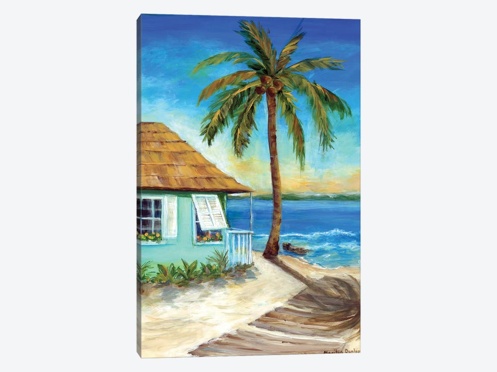 Tropical Cabana I by Marilyn Dunlap 1-piece Canvas Wall Art