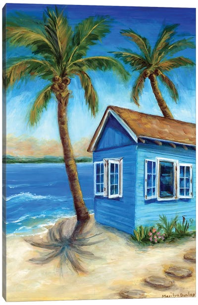 Tropical Cabana II Canvas Art Print