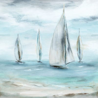 Soft Summer Wind II by Marilyn Dunlap framed canvas print